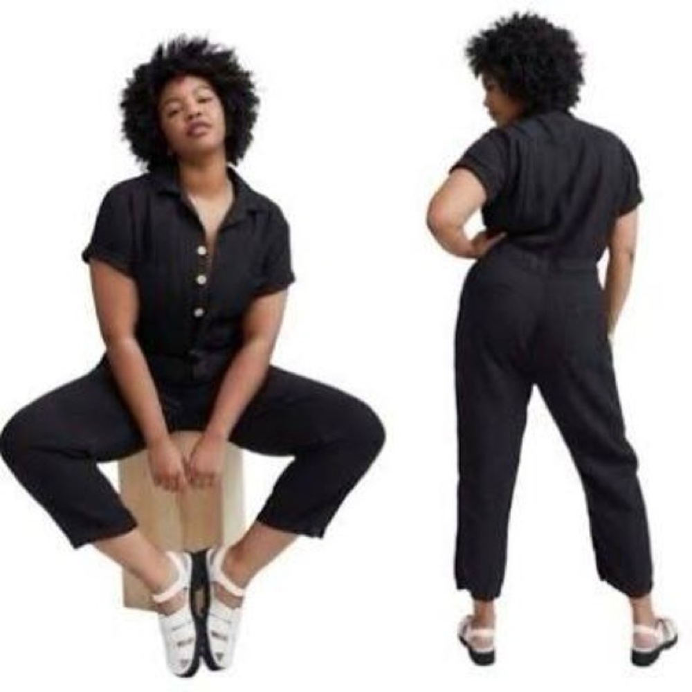 MATE the Label Black Jumpsuit